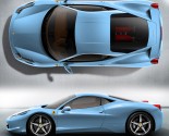 Ferrari 458 Italia baby blue 1 155x125 2011 BMW M5