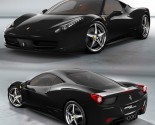 Ferrari 458 Italia black 2 155x125 2011 BMW M5