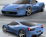 Ferrari 458 Italia blue 2 155x125 2011 BMW M5