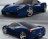Ferrari 458 Italia blue 6 155x125 2011 BMW M5