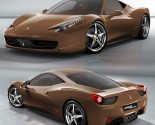 Ferrari 458 Italia brown 2 155x125 2011 BMW M5