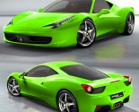 Ferrari 458 Italia lime 2 155x125 2011 BMW M5