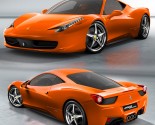Ferrari 458 Italia orange 2 155x125 2011 BMW M5