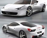Ferrari 458 Italia white 2 155x125 2011 BMW M5