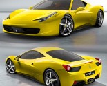 Ferrari 458 Italia yellow 2 155x125 2011 BMW M5