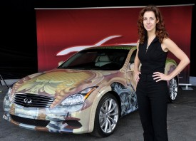 One-of-a-kind hand-painted G37 Coupe inspired by Cirque du Soleil commemorates Infiniti's 20th Anniversary