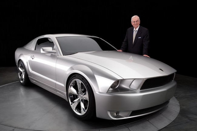 Iacocca Silver 45th Anniversary Edition Ford Mustang