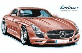 Preview: Lorinser tuning for the Mercedes SLS AMG Gullwing