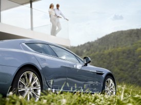 Aston Martin Rapide debuts at the Frankfurt Motor Show