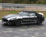 sls amg cabriolet 6 155x125 Spy shots: 2011 Mercedes Benz SLS AMG Cabrio/Roadster testing on the Nürburgring