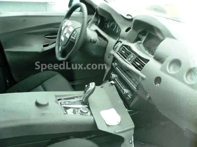 2011 BMW 5-Series exterior and interior spy shots