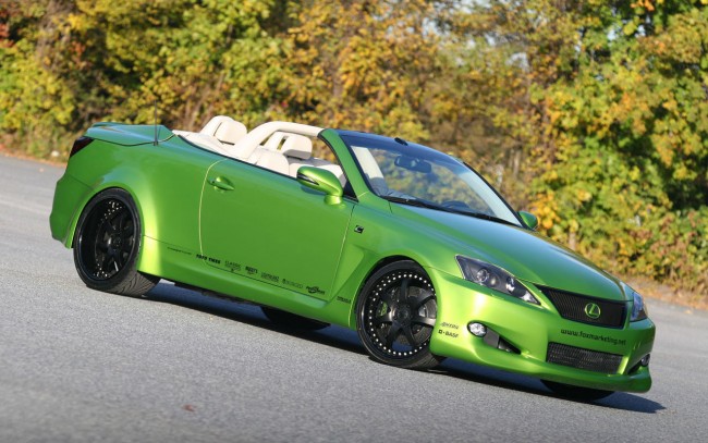 SEMA preview: 405 hp Lexus IS 350C by Fox Marketing