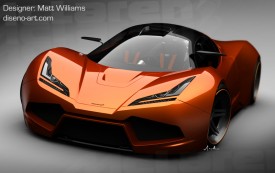 McLaren LM5 Concept - design study by Matt Williams