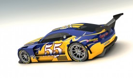 Rendered speculation: ALMS-style 2010 Camaro by Bo Zolland