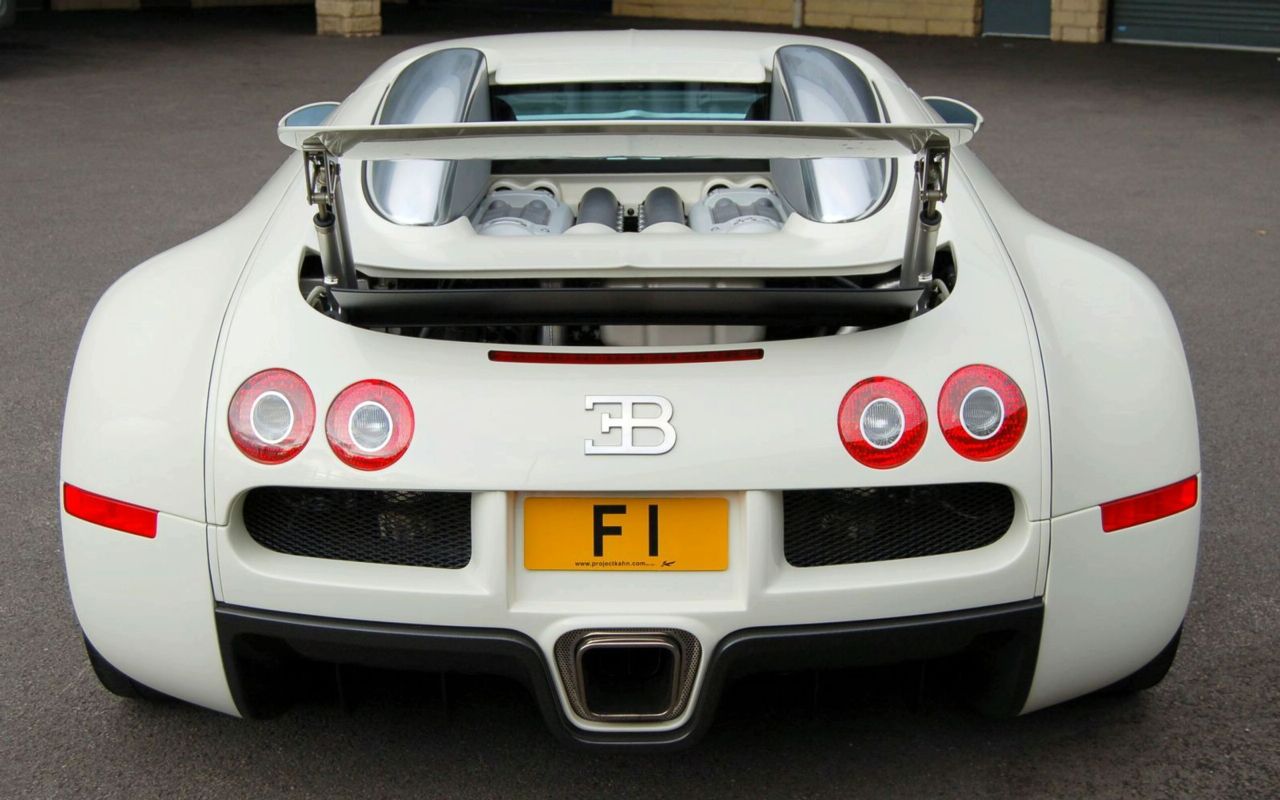 Bugatti Veyron White Incredible Specification