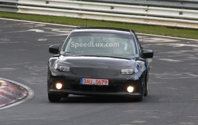 Subaru Coupe prototype hits the Nürburging