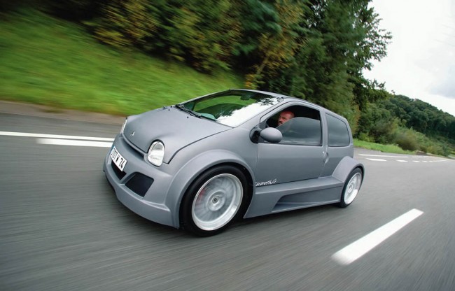 Renault Twingo Trophy with mid-mounted V8