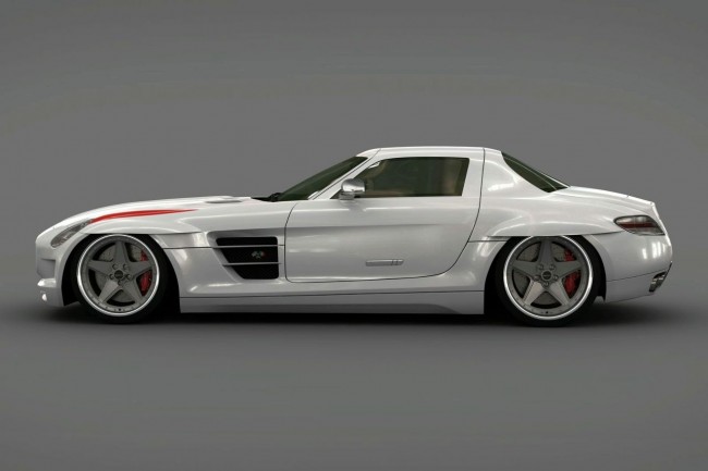 2010 SLS Panamericana body package by Gullwing-America