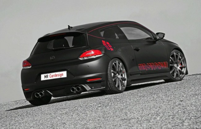 Black Rocco based on VW Scirocco by MR Car Design