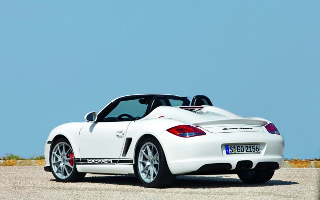Porsche Boxster Spyder – new top version of the Boxster