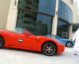 Ferrari California at the Ferrari Parade
