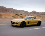 Mercedes SLS AMG Desert Gold Mercedes SLS AMG Desert Gold 3 155x125 Dubai 2009: Mercedes Benz SLS AMG Desert Gold