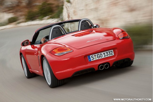 Porsche doing advanced Porsche Boxster Spider. Porsche doing advanced