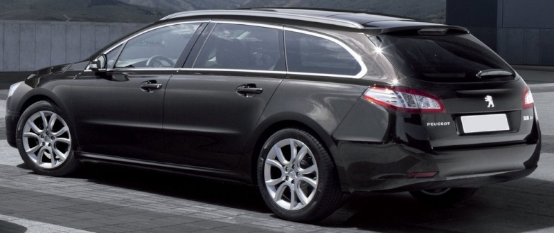 From photos of the new Peugeot 508 and 508 W it is clear that the 