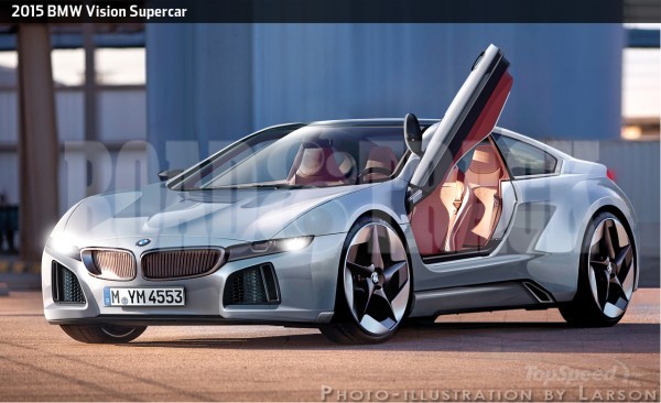 2015 BMW Vision Supercar. Hre are the renderings