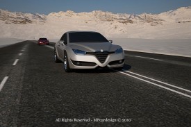 Alfa Romeo Vittorio Jano Design Study for replacing the 159 sedans