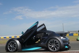 Citroën Survolt Concept seen at the Le Mans Classic