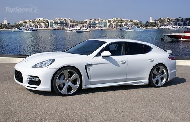 Hofele combines 2010 Porsche Panamera and Audi R8 to form Rivage GT 9702