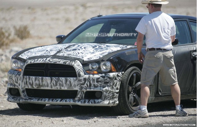 The new 2011 Dodge Charger SRT8 caught testing