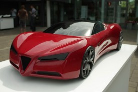 Supercar Concepts seen at the Swansea Metropolitan University 2010 Degree Show