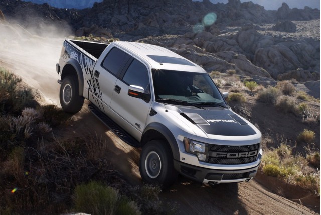 The new 2011 Ford F-150 SVT