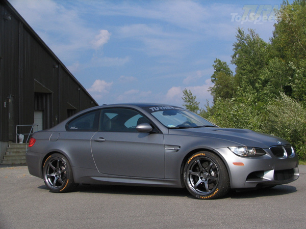 2010 BMW M3 Coupe Frozen Gray made all the more exclusive by Turner Motorsports