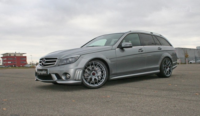 C63 AMG Station Wagon receives performance pack from Cargraphic