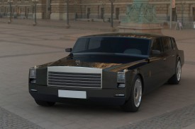 Slava Saakyan concept: New presidential ZiL limo for Russian President Medvedev and his entourage