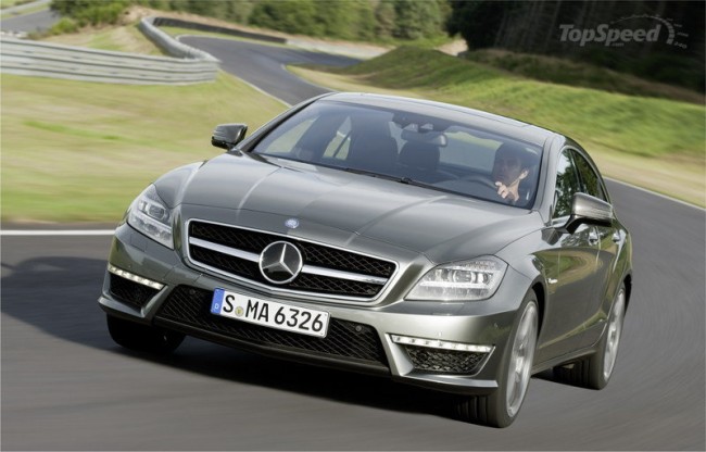 The 2012 Mercedes CLS63 AMG is more powerful than its standard version