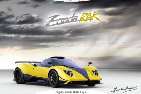 The Horacio one-off Pagani Zonda RAK unveiled