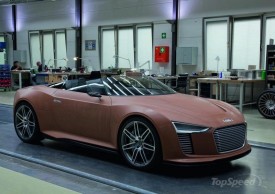 Audi e-Tron Spyder: The way the car is built