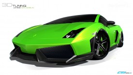 Lamborghini Gallardo LP 540 Green Goblin created by AMV Design