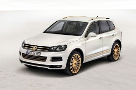 Volkswagen introduces Touareg Gold Edition and Street-Legal Race Touareg Concepts at Qatar