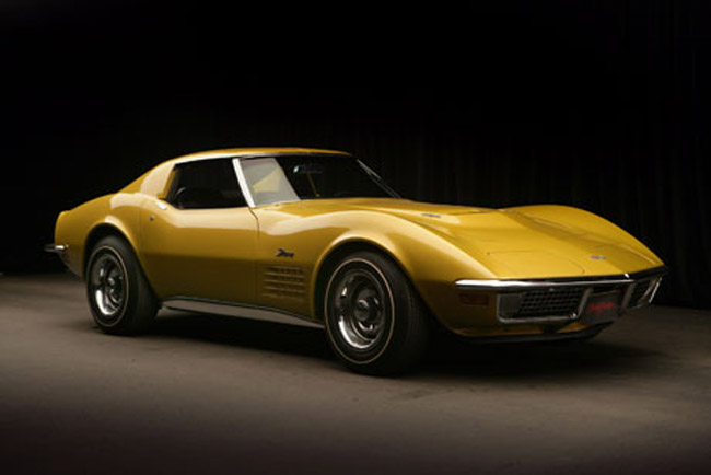 pictured: 1971 Corvette ZR2