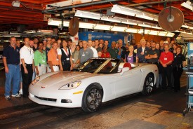 The 1.5 millionth Corvette: 2009 Corvette Convertible