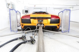 Lamborghini emissions laboratory