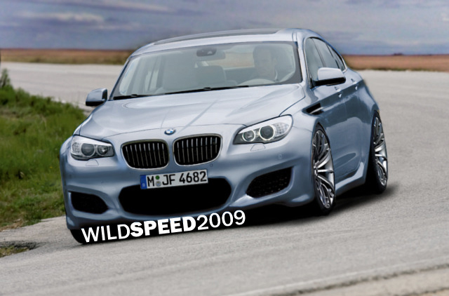 2012 BMW M5 rendering