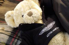 Aston Martin teddy bear