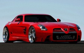 MEC Design styling package preview for the SLS AMG